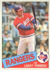 1985 Topps Baseball Cards      548     Larry Parrish